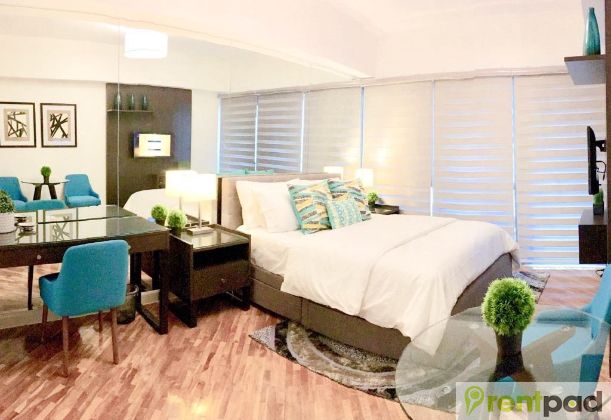 Fully Furnished Studio Unit at Uptown Ritz for Rent #d2ec3d6b23