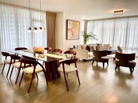 Fully Furnished 3 Bedroom for Rent in Proscenium at Rockwell