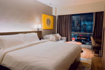Fully Furnished Studio Unit at Acqua Private Residences for Rent