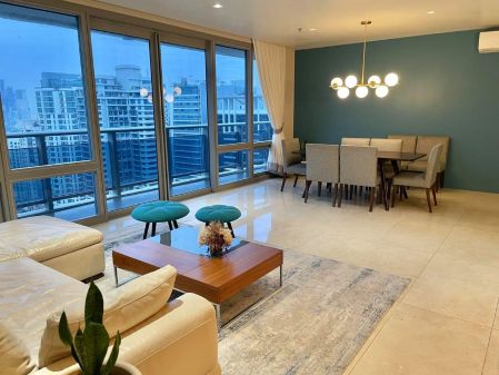 Furnished 3BR for Rent at The Suites at One Bonifacio High Street