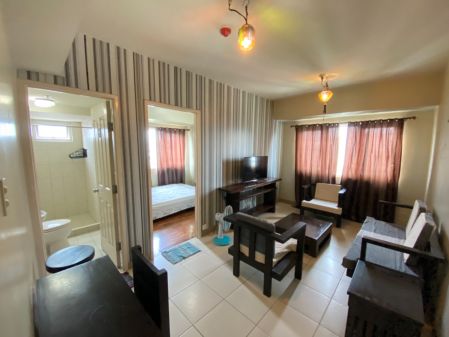 Fully Furnished 1 Bedroom Unit at Dansalan Gardens for Rent