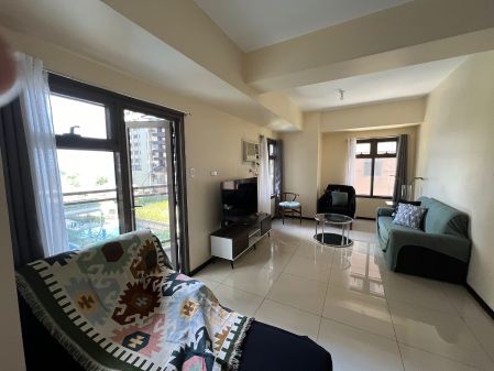 Fully Furnished 2 Bedroom Unit for Rent at Trion Towers