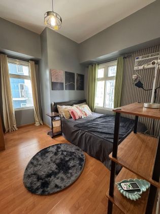 Fully Furnished 1 Bedroom Unit at Trion Towers for Rent