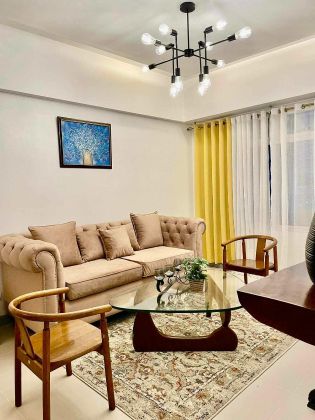 Fully Furnished 1 Bedroom Unit with Balcony in Two Serendra