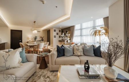 Interiored 3 Bedroom Condo Unit at Garden Towers Makati