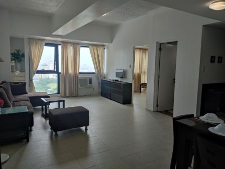 Semi Furnished 1 Bedroom Unit at BSA Twin Towers for Rent