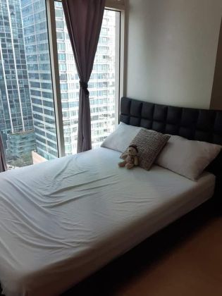 A1945 Cozy 1BR Central Park West for Lease Taguig 21st Floor