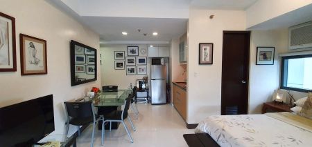 Fully Furnished Studio Unit at The Viceroy Residences for Rent