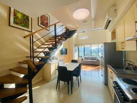 Fully Furnished 1 Bedroom Unit at One Rockwell for Rent