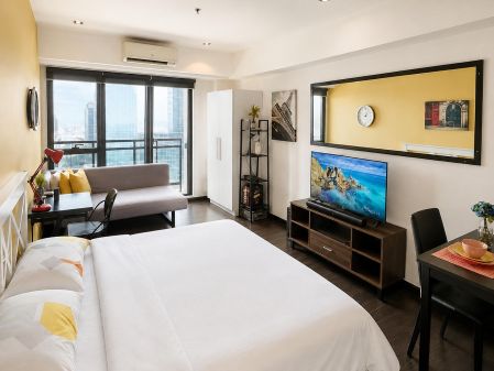 Fully Furnished Studio Unit at Knightsbridge Residences for Rent