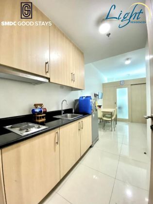 Fully Furnished 1 Bedroom Unit For Lease At SMDC Light Residences