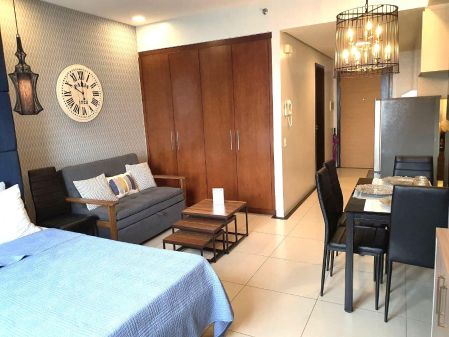  1 One Semi Furnished Studio Unit at The Viridian in Greenhills