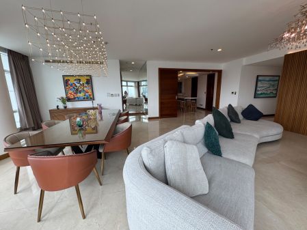 Elegant 3 Bedroom for Lease at Two Roxas Triangle