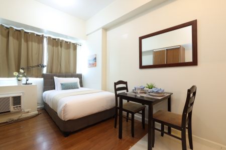 Fully Furnished Studio Unit at Eton Tower Makati for Rent