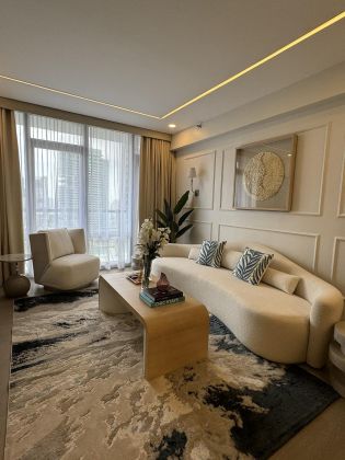 Interior Designed 3BR Condo with 2 Parking Slots Proscenium 
