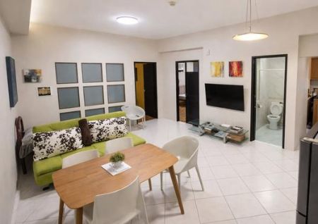 Fully Furnished 2 Bedroom Unit at Paseo Parkview Suites for Rent