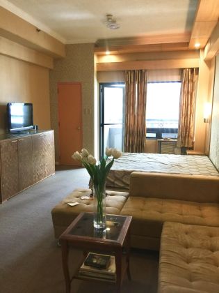 Studio with Balcony in Bsa Tower Legazpi Village Makati City