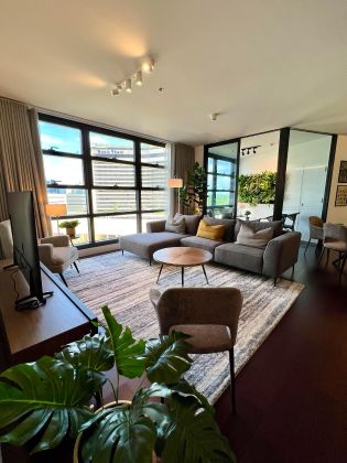 Fully Furnished 2 Bedroom Unit at Garden Towers for Rent