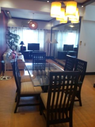 Three Bedrooms Furnished Condo for Rent in Eastwood City