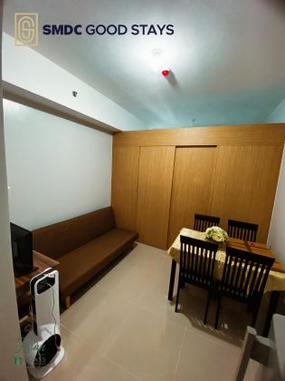 Fully Furnished 1 Bedroom Unit for Lease at SMDC Fern at Grass