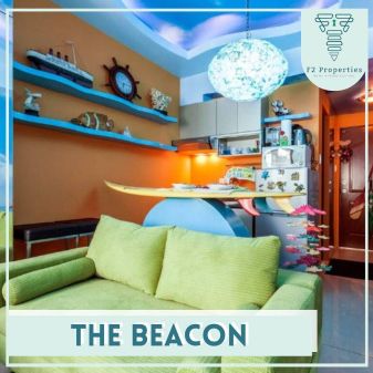 Beach Themed Studio unit for Lease in The Beacon