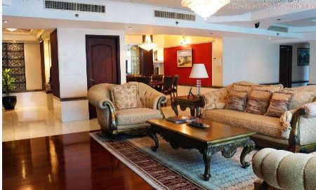 For Rent Fully Furnished 4BR with Parking at Shang Makati