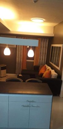 Fully Furnished 2 Bedroom Unit at Trion Towers for Rent