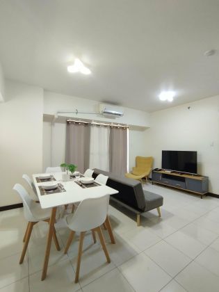 Fully Furnished 2 Bedroom Unit at Lumiere Residences for Rent