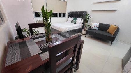 Fully Furnished Studio Unit at Morgan Residences for Rent