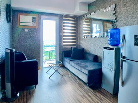 Fully Furnished 1 Bedroom Unit at Trion Towers for Rent