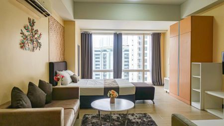 Fully Furnished Studio Unit at Two Central for Rent