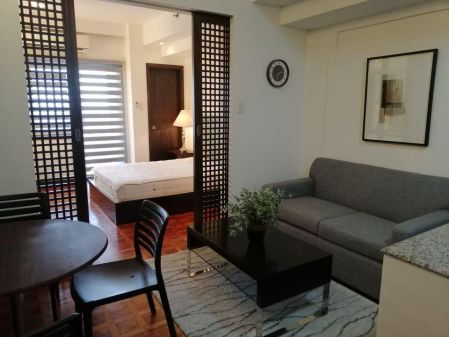 Fully Furnished 1 Bedroom Unit at BSA Mansion for Rent