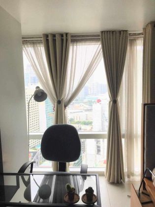 Fully Furnished Studio Unit at The Columns At Legaspi Village