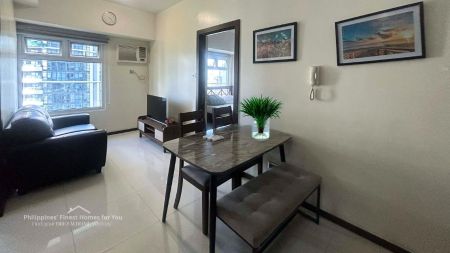 2BR Condo Unit with Balcony at the Trion Towers