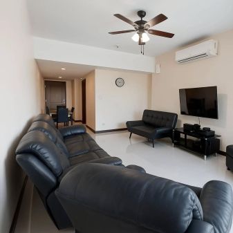 Fully Furnished 2 Bedroom Unit at Venice Residences for Rent
