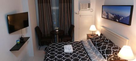 Fully Furnished Studio Unit in The Currency Towers Ortigas