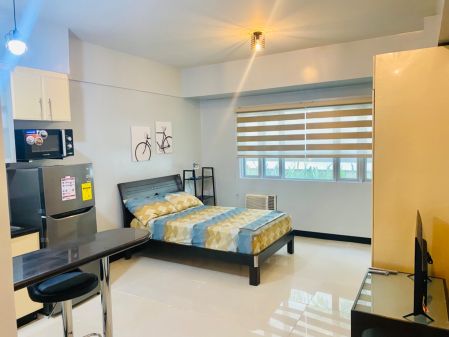 Fully Furnished Studio Unit at Morgan Residences for Rent