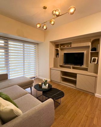 Fully Furnished 2BR Unit with Balcony in Park Triangle Residences