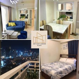 Fully Furnished 2BR with 2 Balconies BGC Skyline View