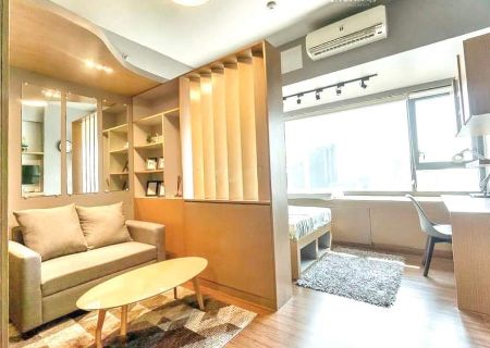 Fully Furnished Studio for Rent in Shang Salcedo Place Makati