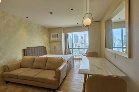 Fully Furnished Studio Unit at Acqua Private Residences for Rent
