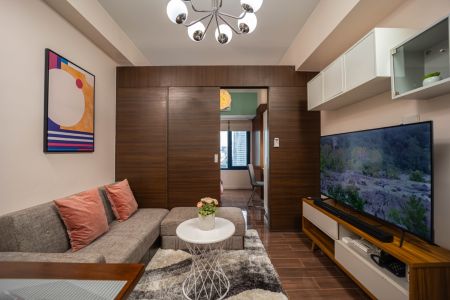 Near Ayala, Fully furnished one bedroom Air Residences