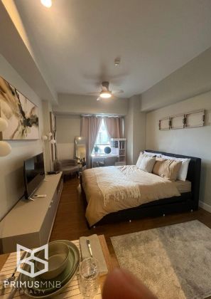 Fully Furnished Studio Unit at The Arton for Rent