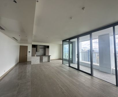 Semi Furnished 3BR Condo with 2 Parking Slots for Lease at Aureli