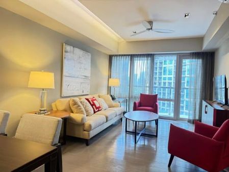 Interiored 2 Bedroom with Balcony in Proscenium at Rockwell