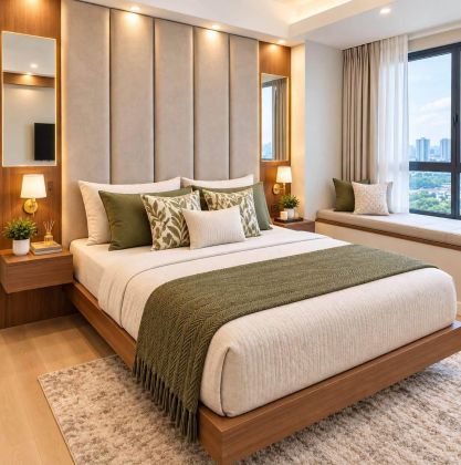 Fully Furnished Studio Unit at One Shangrila Place for Rent