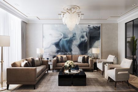 Fully Furnished 2BR Unit For Lease in The Suites