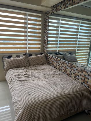 Fully Furnished 1 Bedroom Unit at Wind Residences for Rent