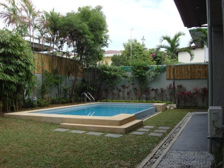 4BR House with Pool in Dasmarinas Village Makati