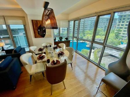 2 Bedroom Furnished for Rent at One Serendra West Tower 